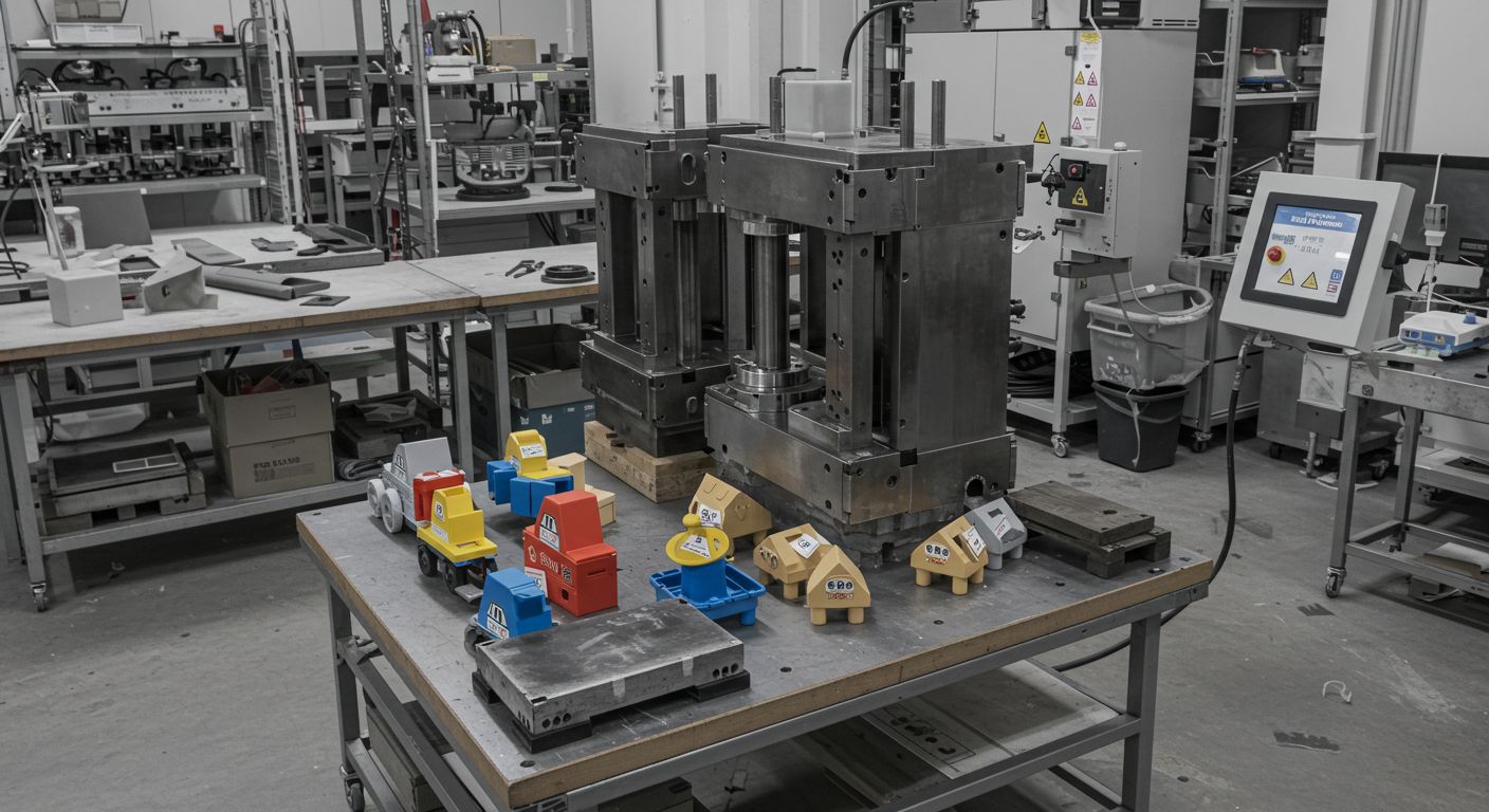 Литьё пластика для игрушек