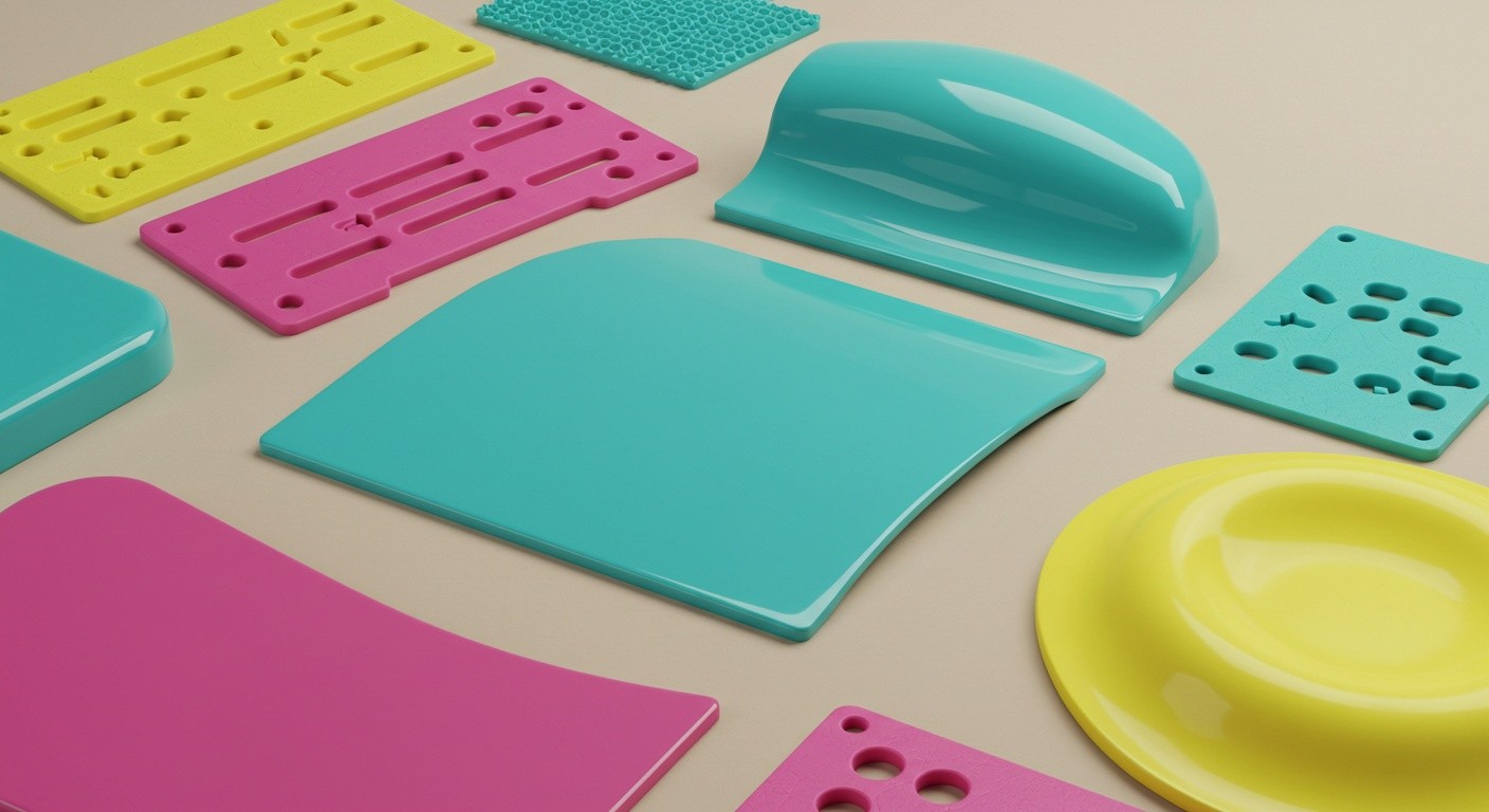 Пластиковые элементы для мебели