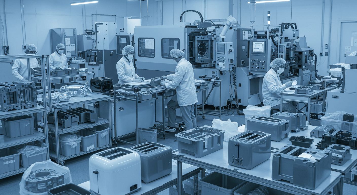 Разработка пластиковых изделий для бытовой техники