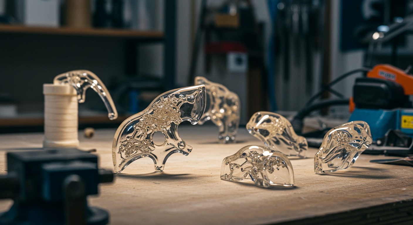 Прототипирование смоляных изделий сложной формы