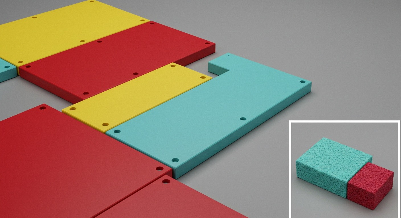 Современные пластиковые элементы в мебели Пластиковые элементы для мебели