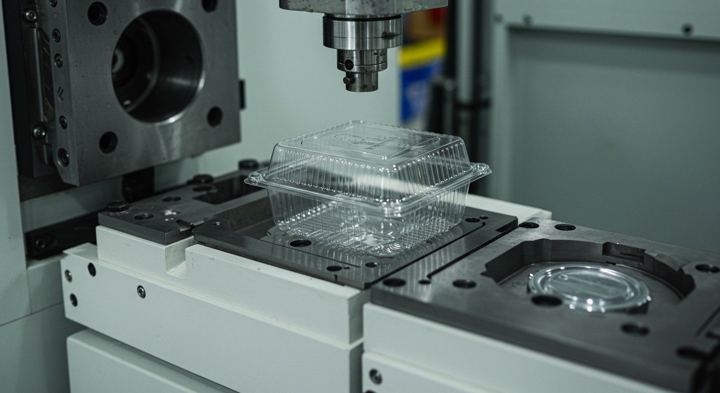Литьё пластика для пищевой упаковки