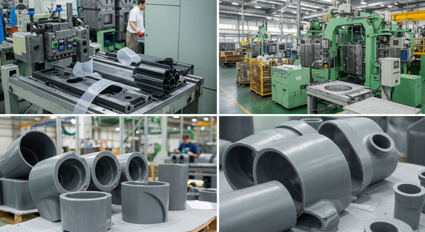 Разработка пластиковых изделий из полипропилена для промышленного оборудования