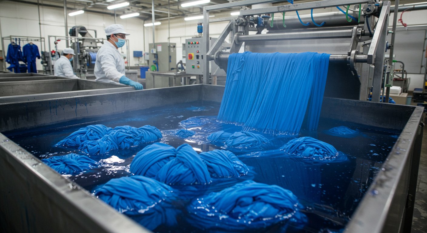 Технология окраски в массе