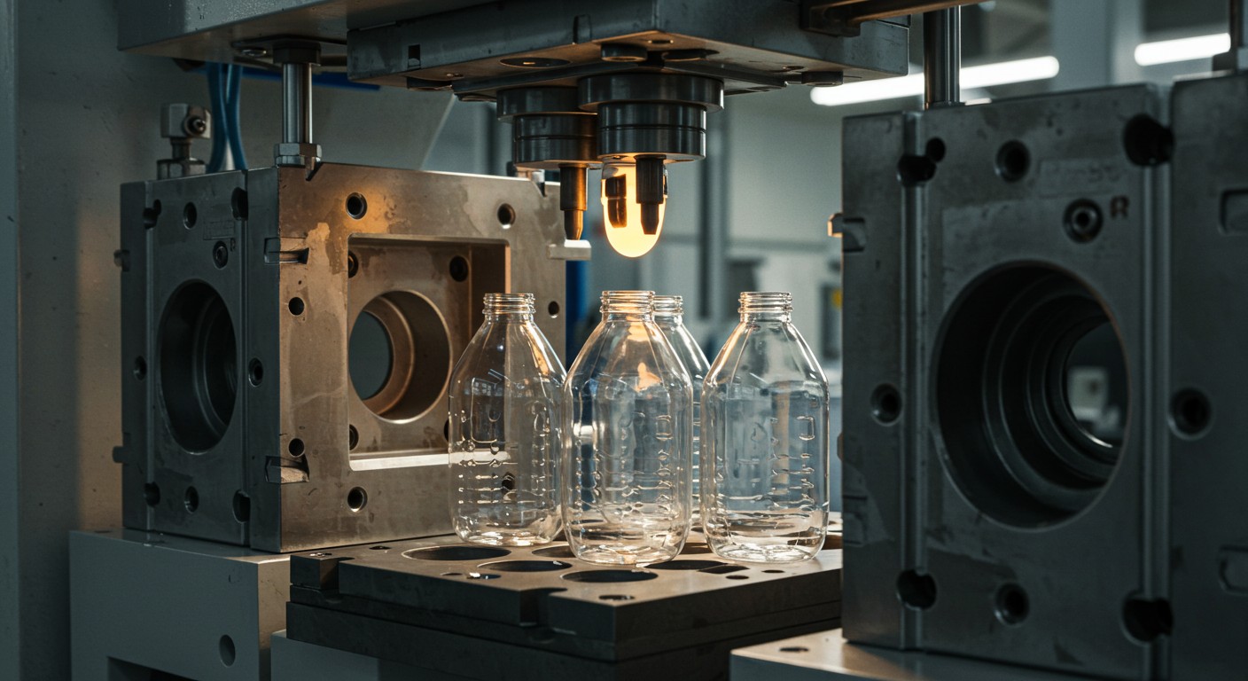 Литьё пластика для бытовой упаковки