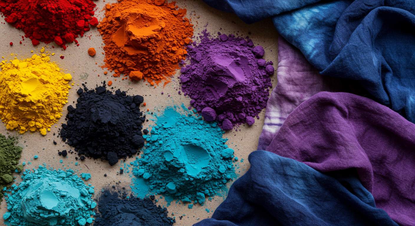 Использование пигментов и красителей