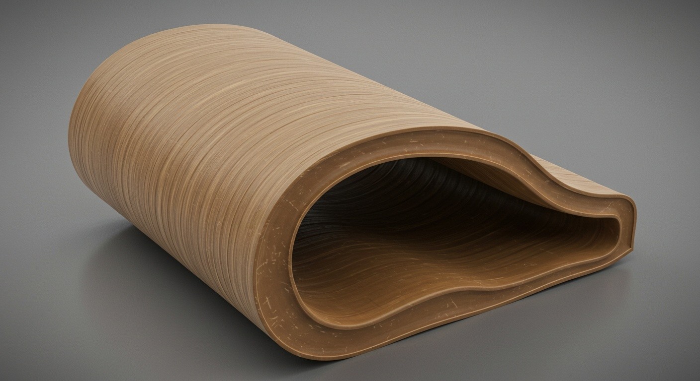 Литье резины из натурального каучука для шлангов