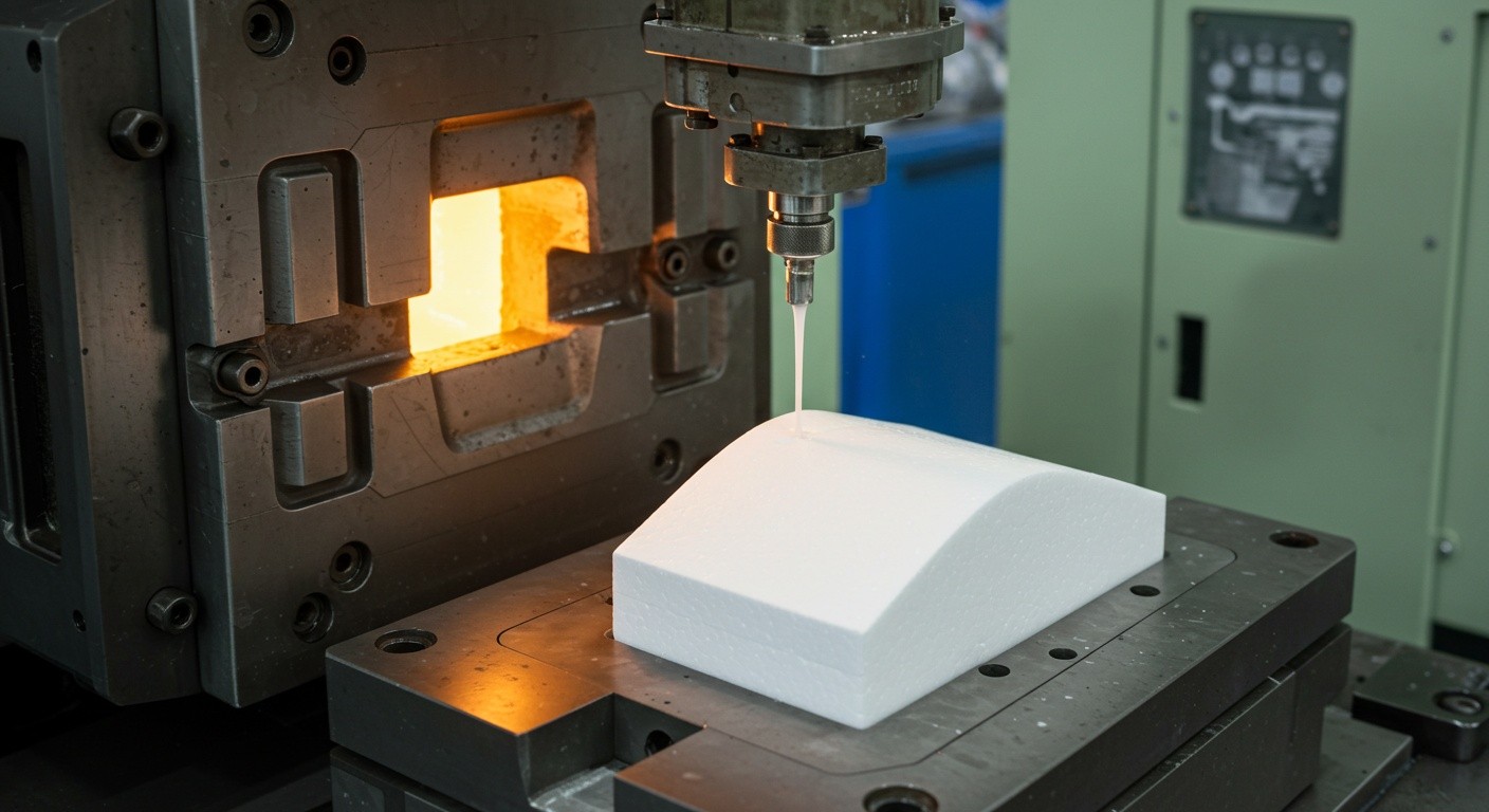 Литьё пластика по полистиролу