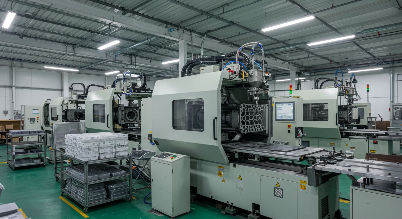 Литьё пластика для декоративной упаковки