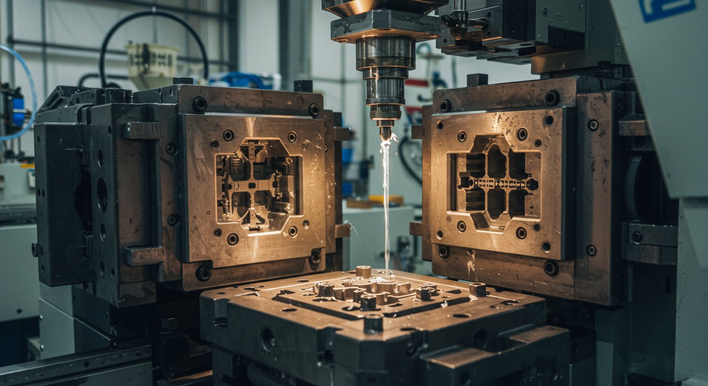 Литьё пластика для разъемов и деталей соединителей