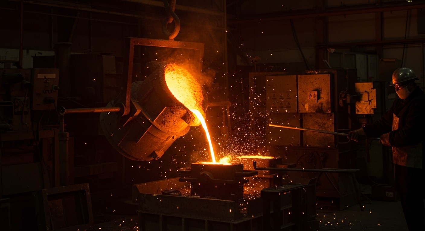 Совмещение литья с металлом