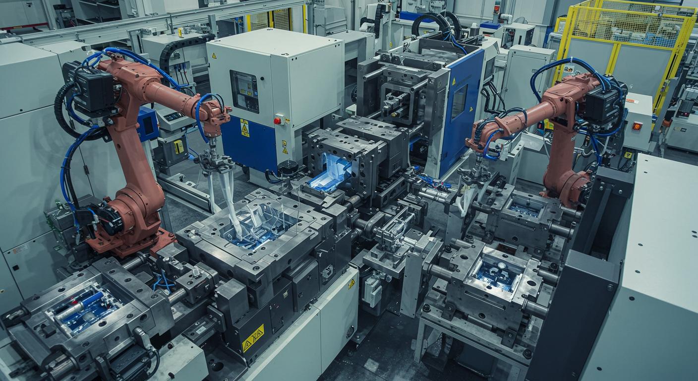 Автоматическое литье пластика