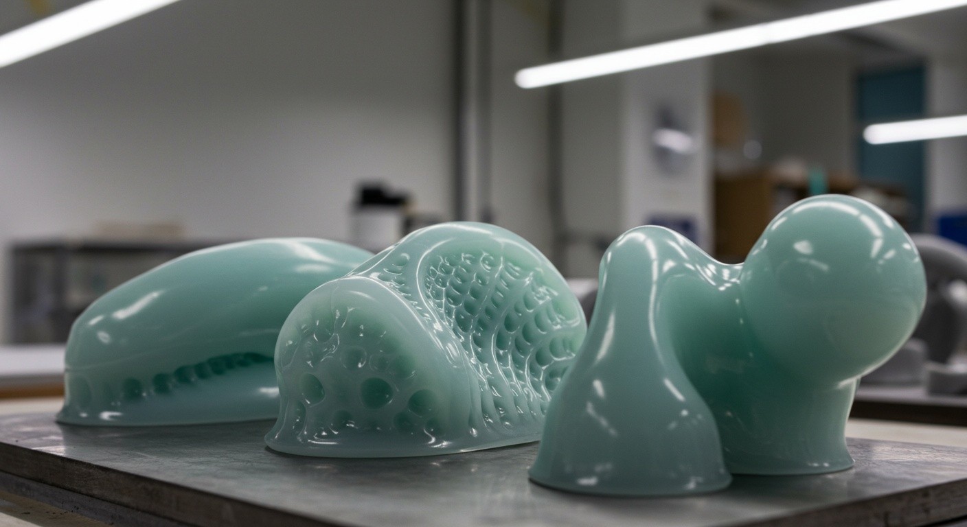 Прототипирование силиконовых изделий сложной формы