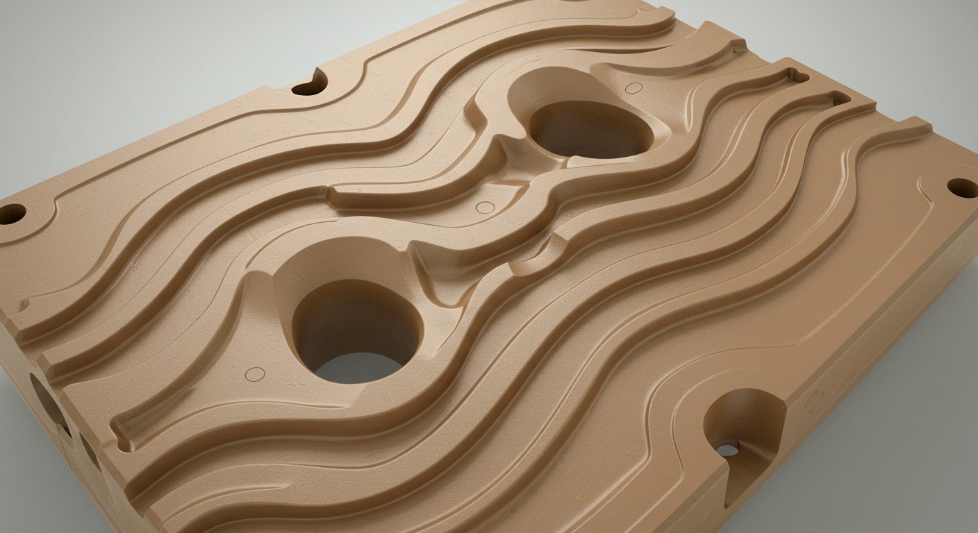 Литье резины для прокладок машинного оборудования