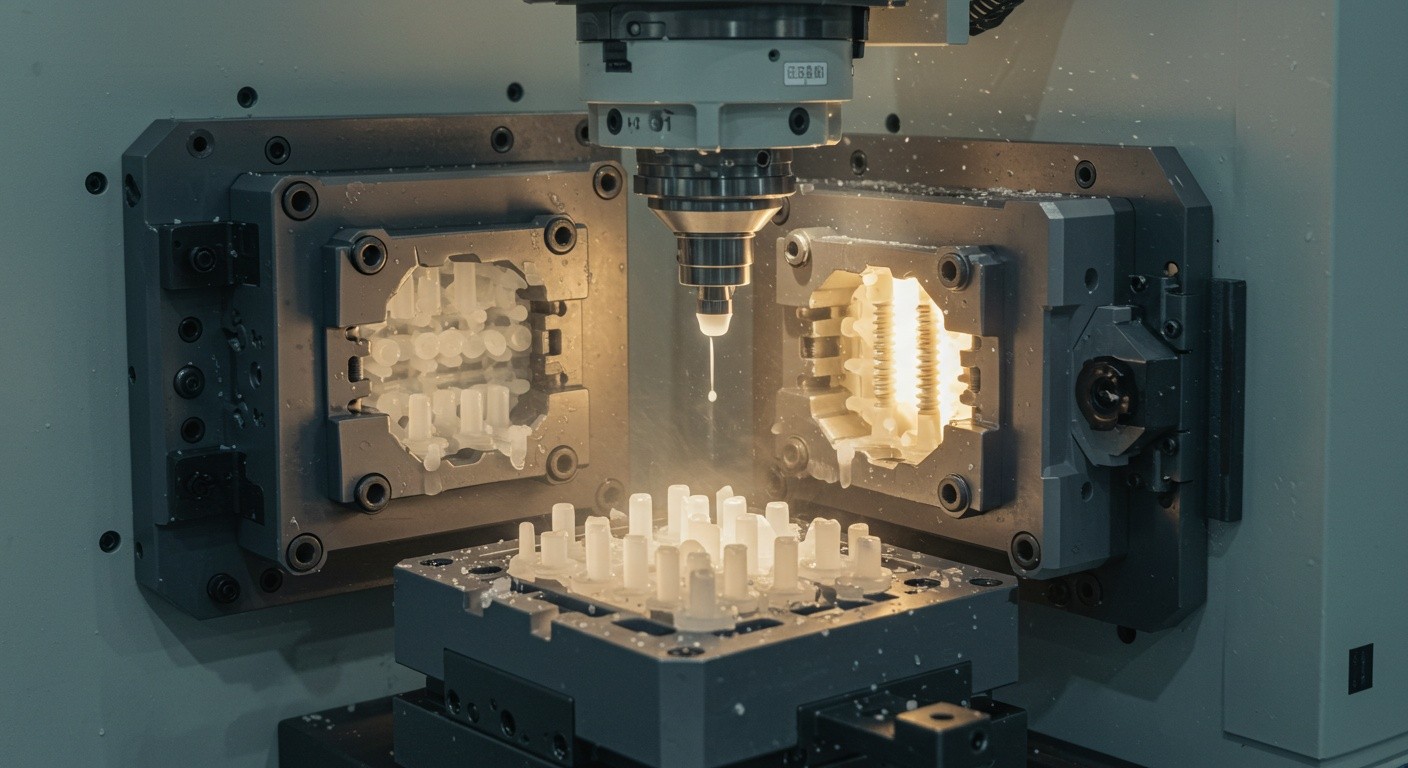 Литьё пластика для крепежных элементов