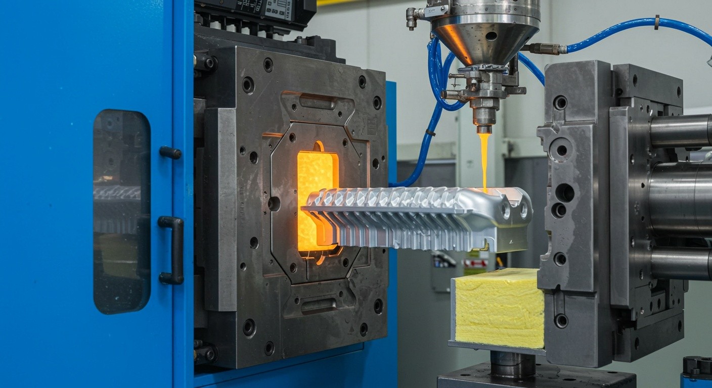 Литьё пластика для теплоизоляционных компонентов