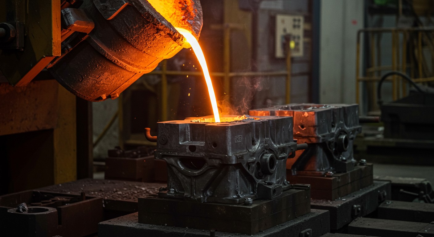 Литьё изделий и деталей средних масштабов для автомобильной промышленности