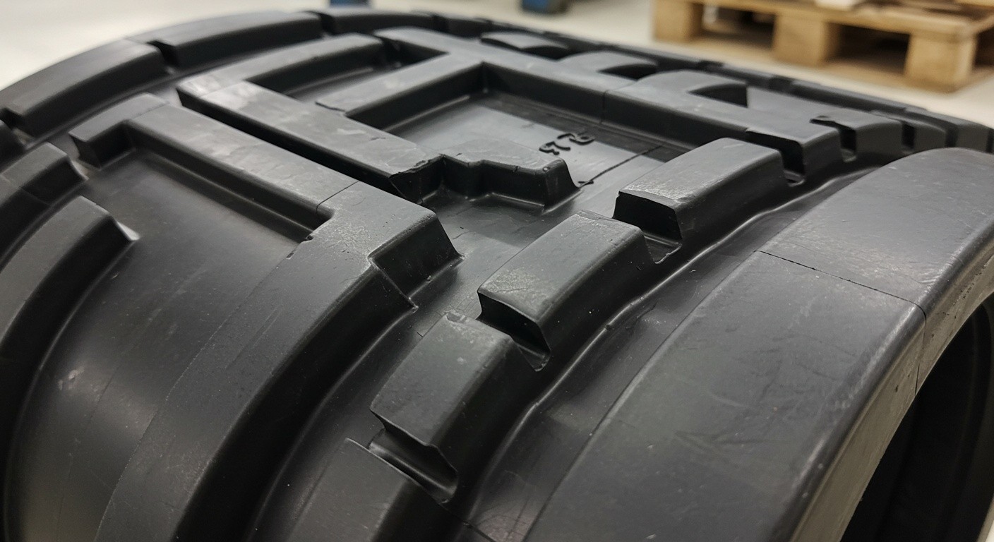 Литье резины для защитных элементов машин