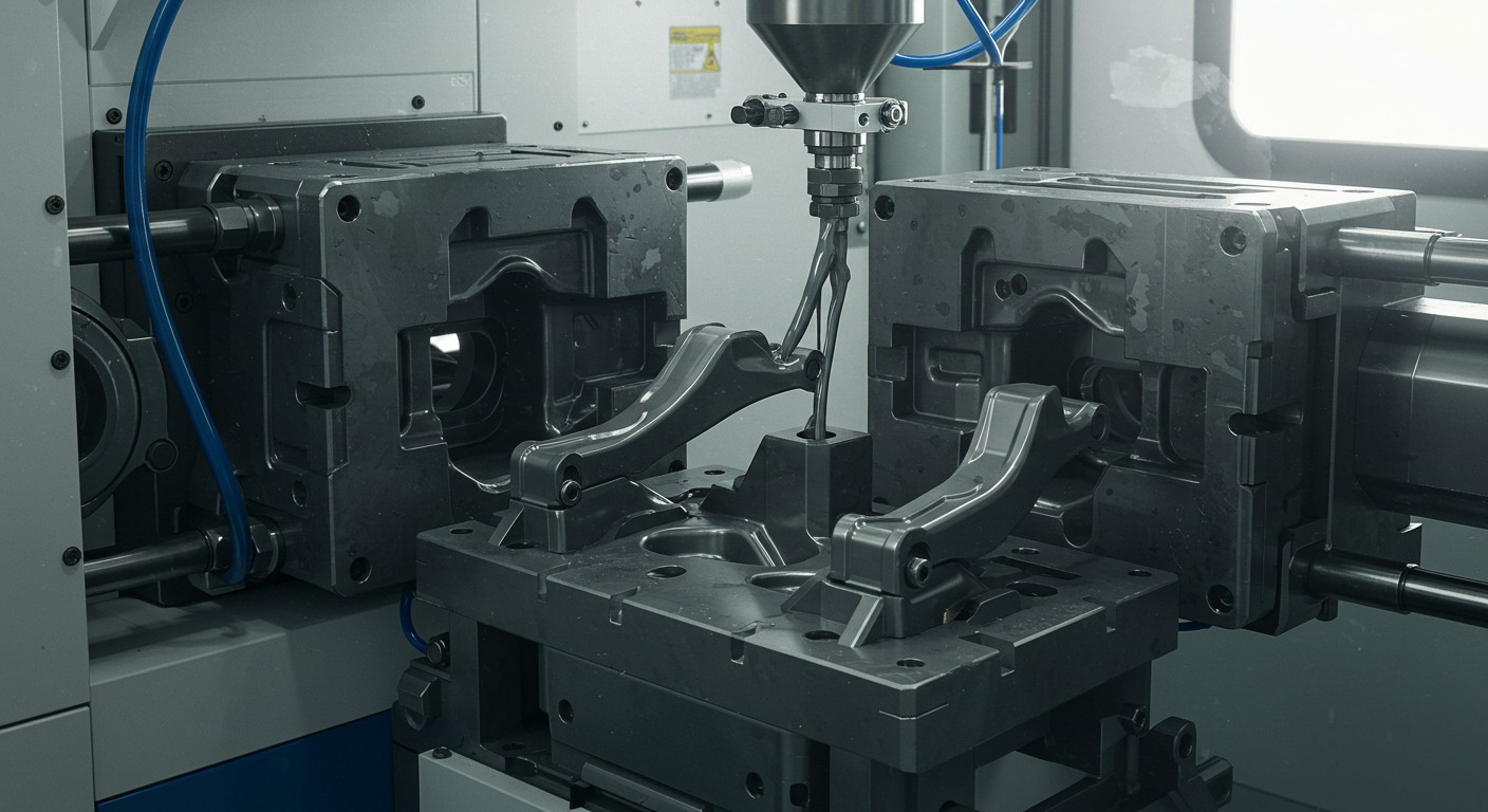 Литьё пластика для элементов подвески