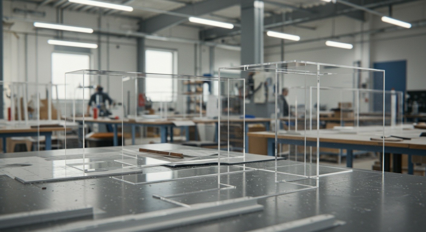 Разработка пластиковых изделий из акрила для мебельной отрасли