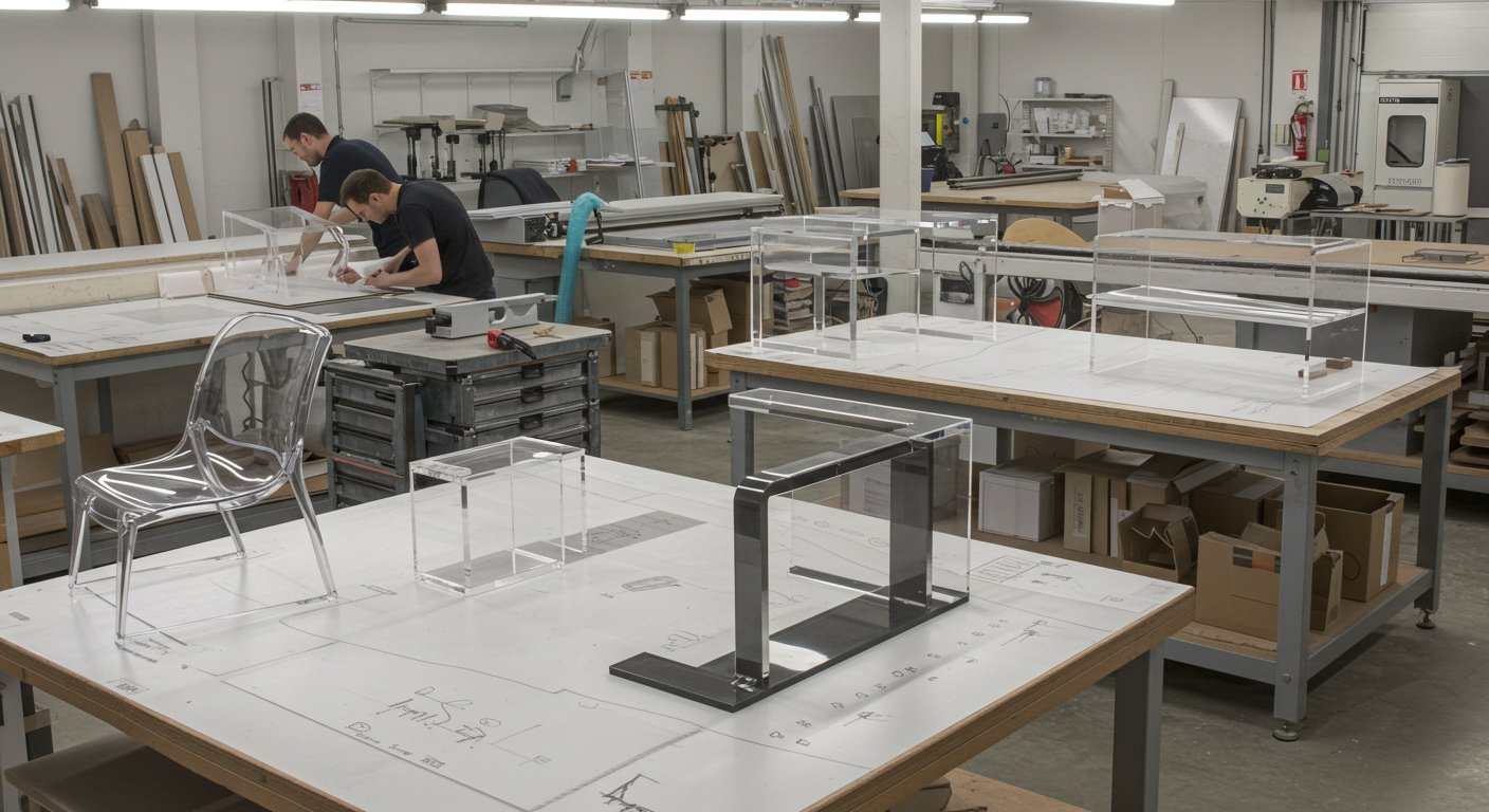 Акриловые элементы мебели Акриловые элементы мебели