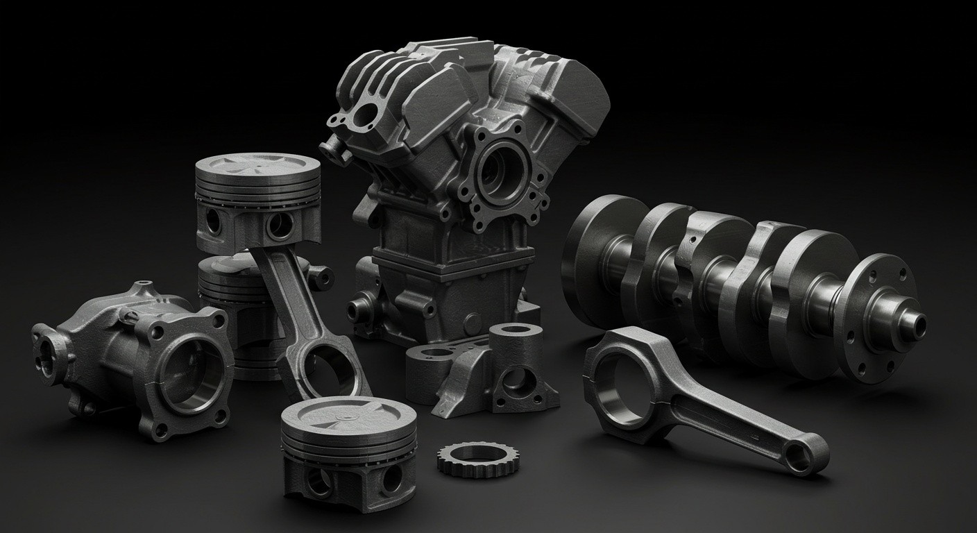 3D печать деталей для двигателей