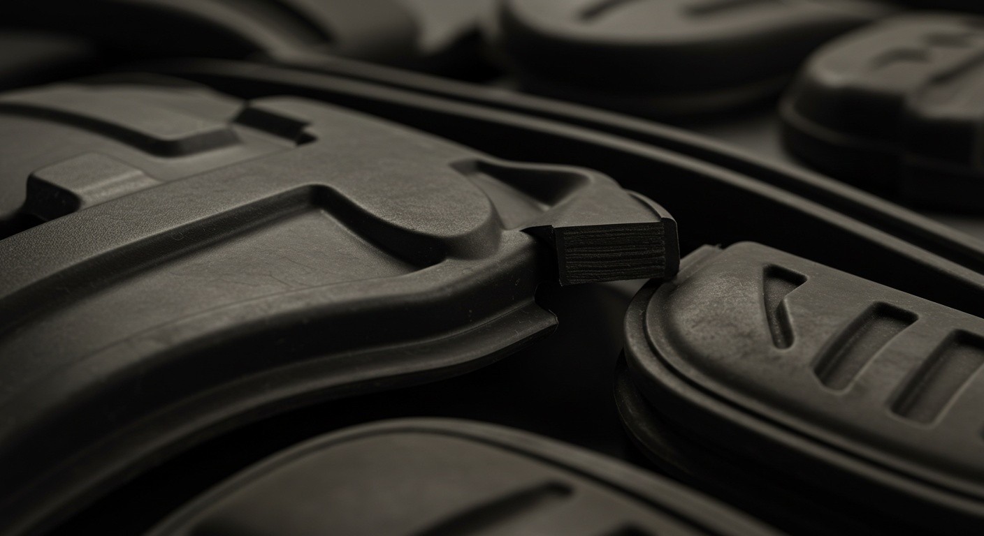 Литье резины для защитных элементов оборудования