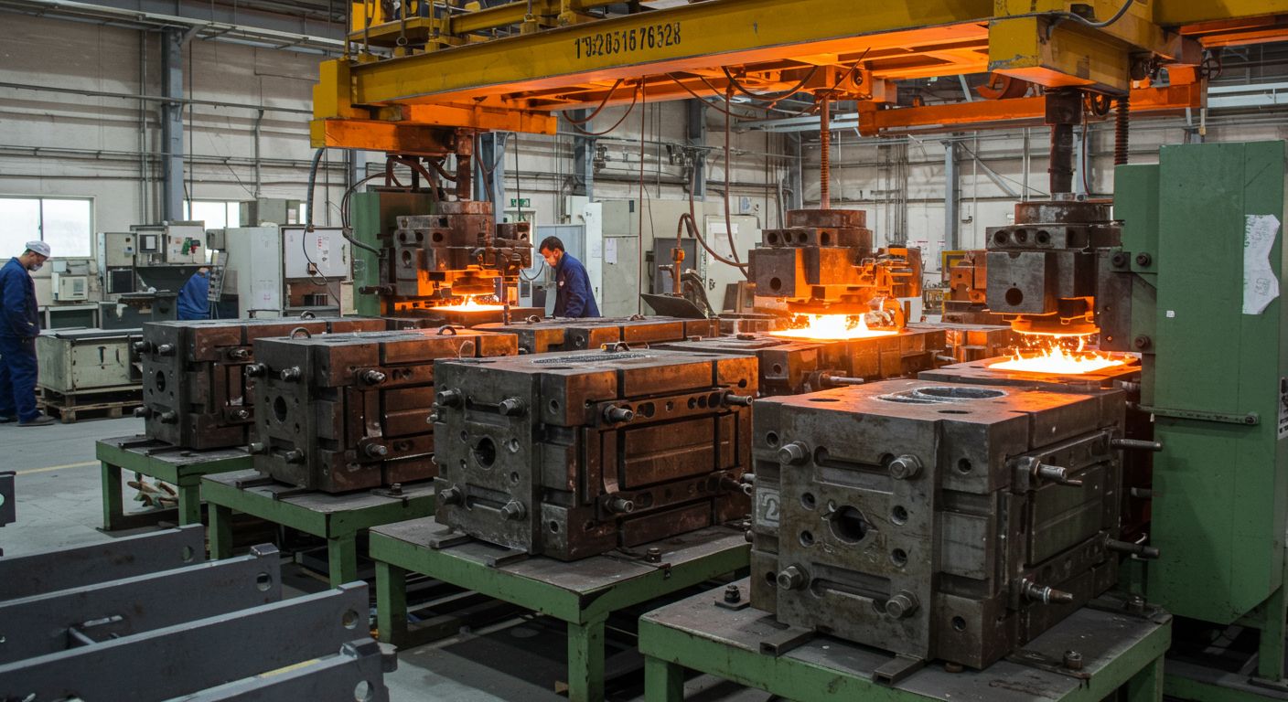 Литьё изделий и деталей серийного производства для строительной отрасли