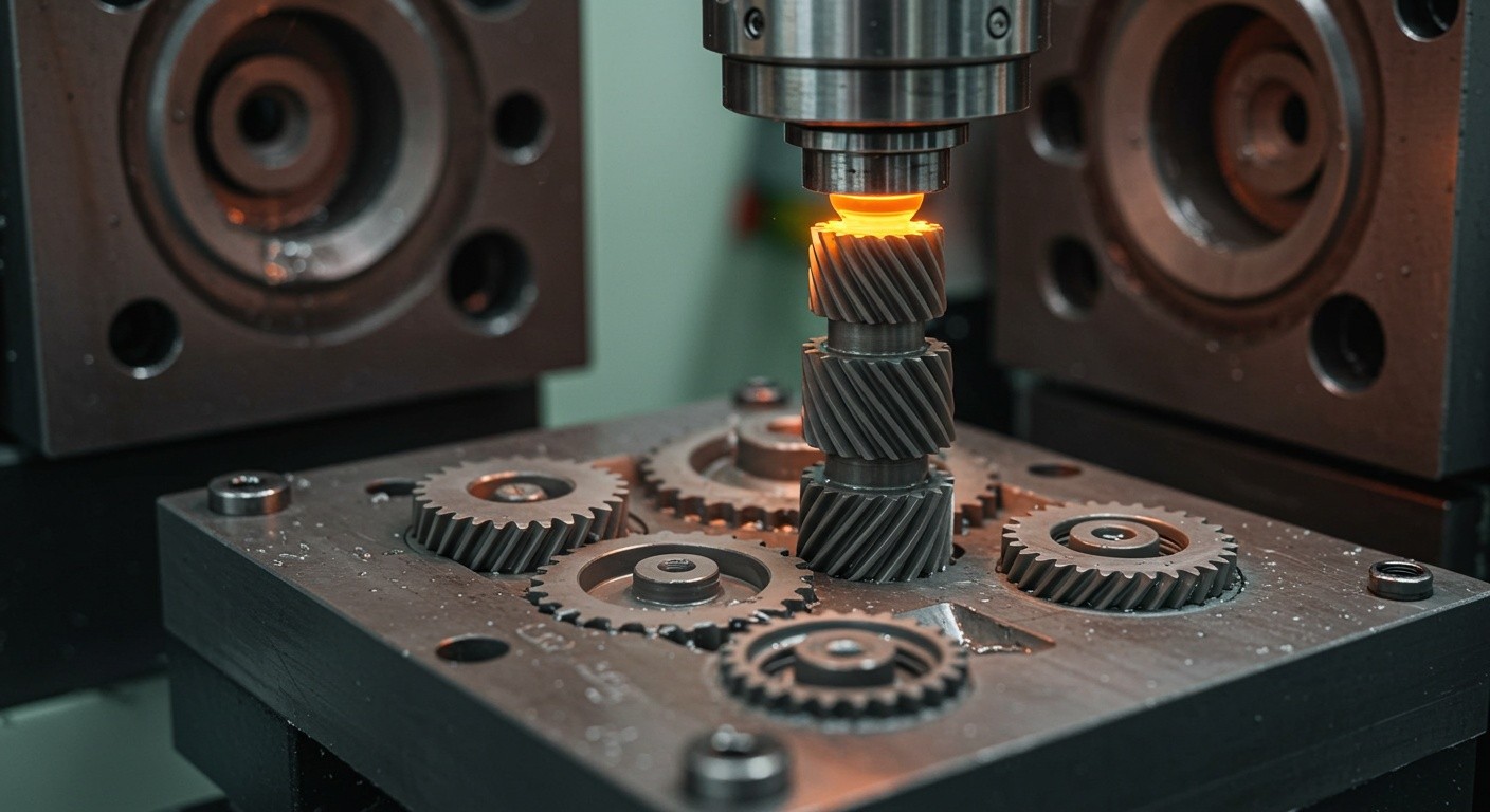 Литьё пластика для шестерен и зубчатых колес