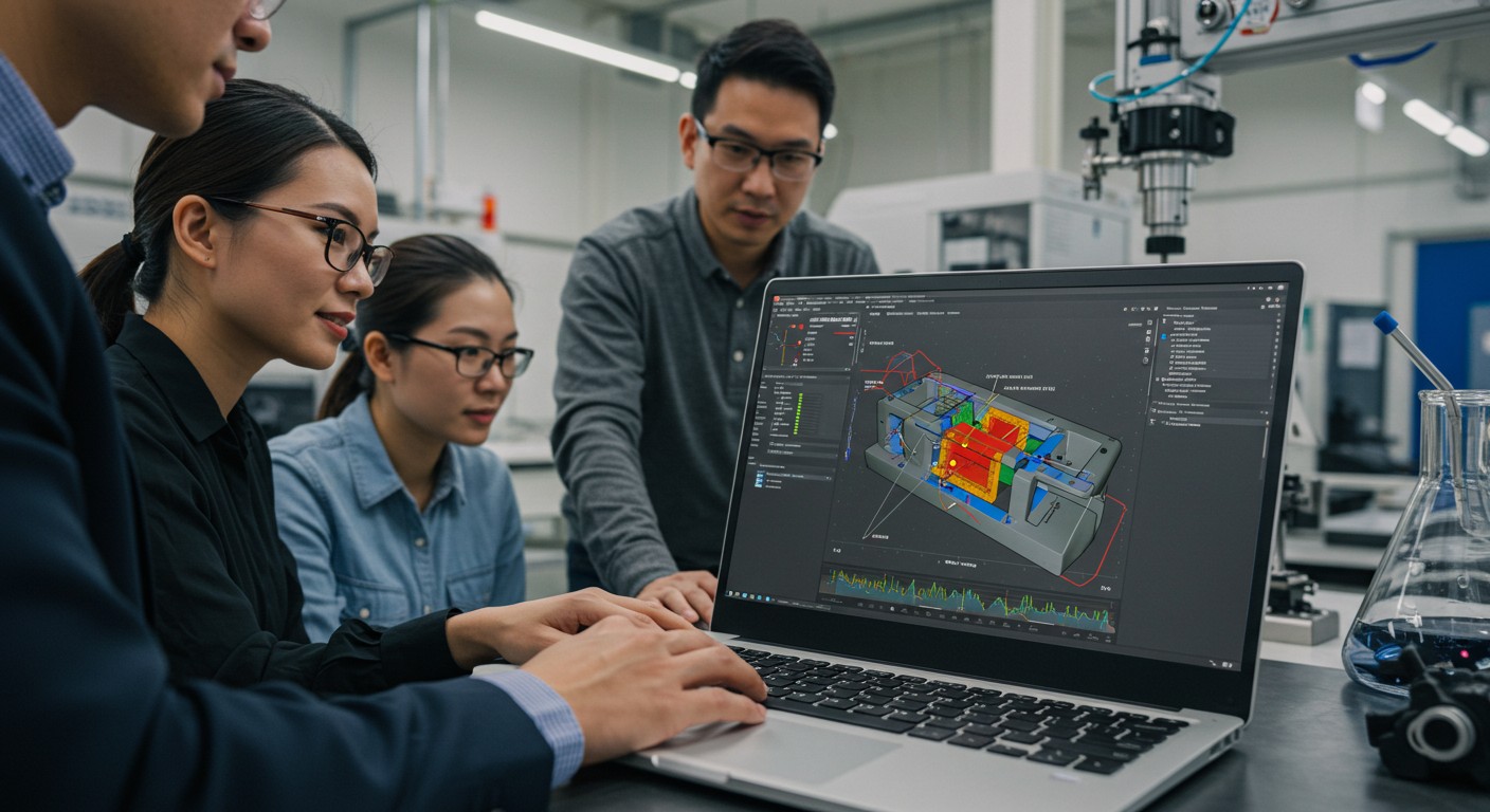 Программная симуляция литья пластика