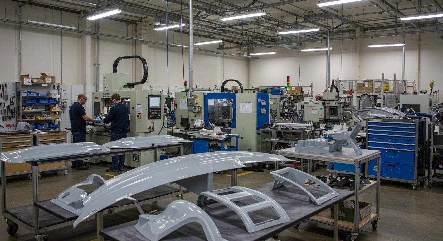 Пластиковые детали для авиации