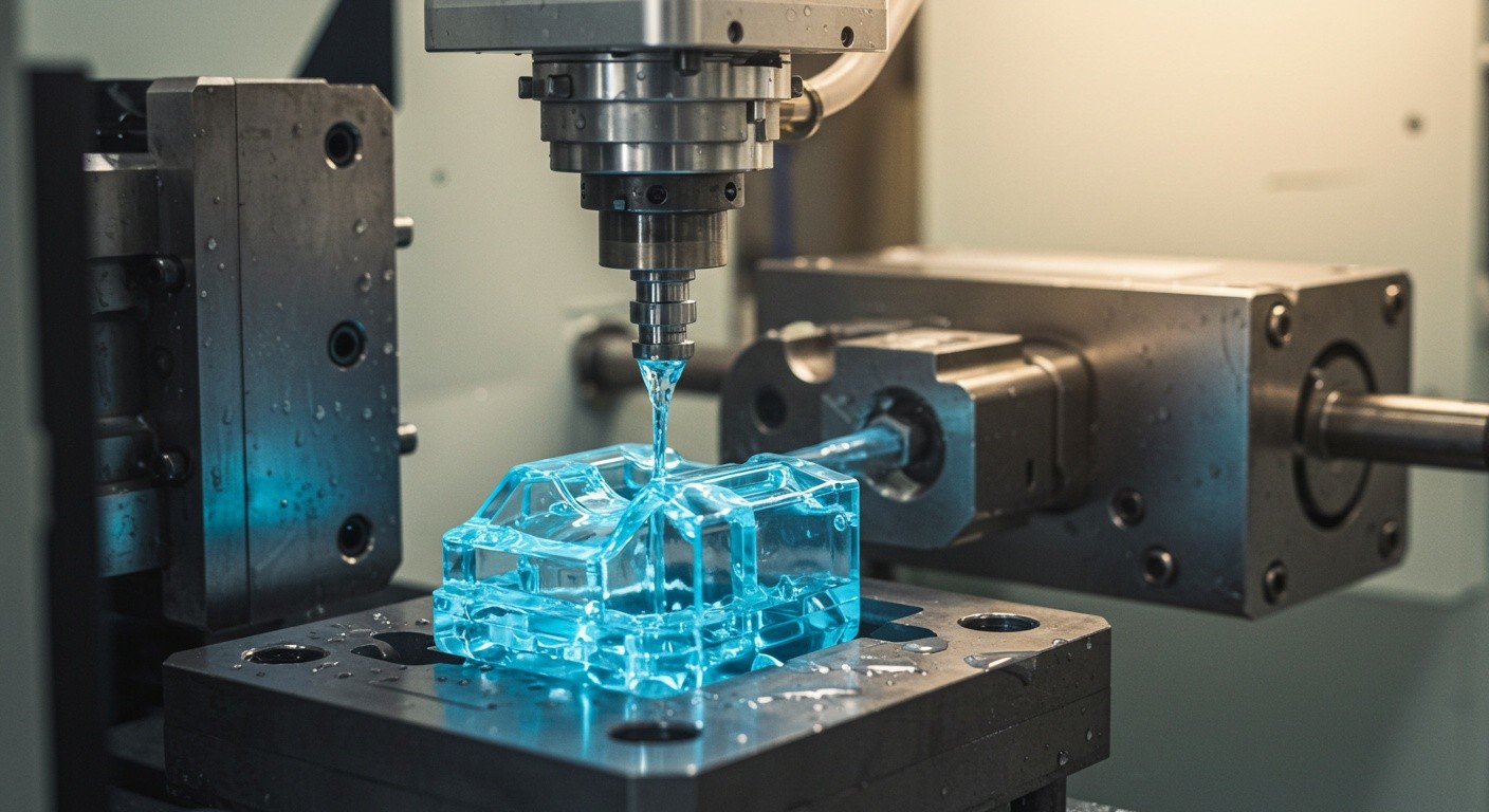 Литьё пластика для корпусов машин и механизмов