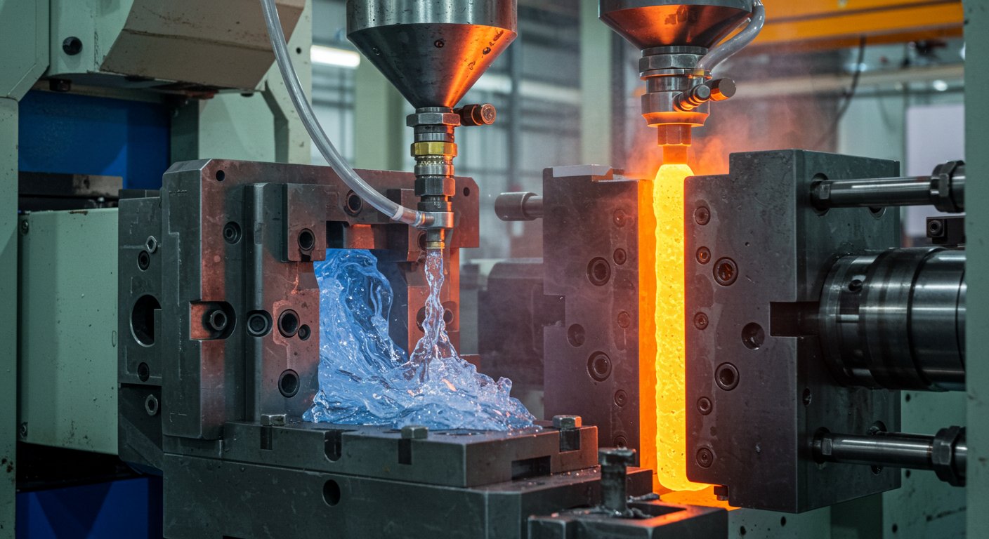 Газонаполненное литье пластика