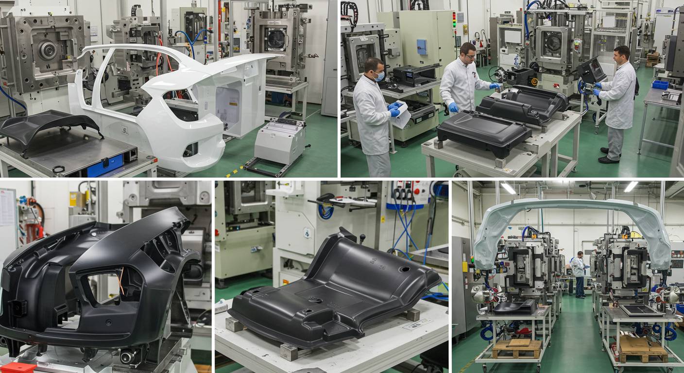 Разработка пластиковых изделий для автомобильных кузовных деталей