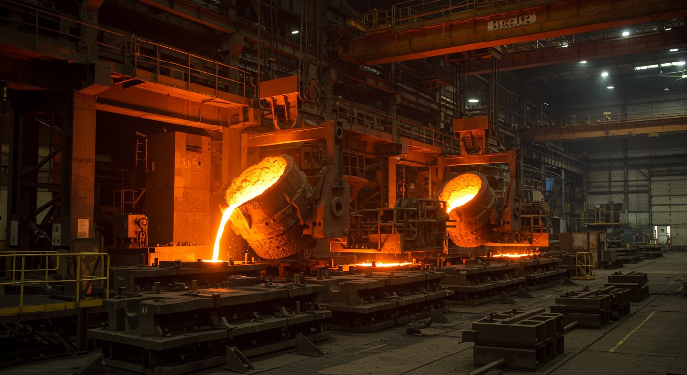 Литые детали для строительной отрасли