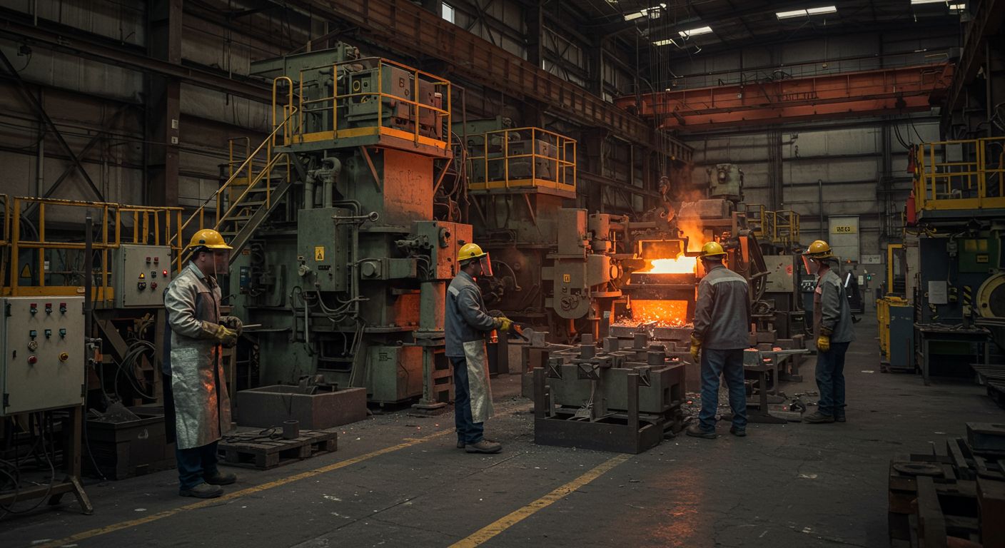 Требования безопасности в цехах литья