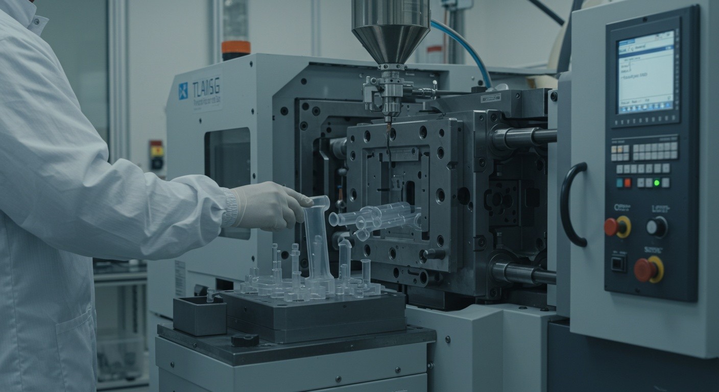 Литьё пластиковых деталей для лабораторного оборудования