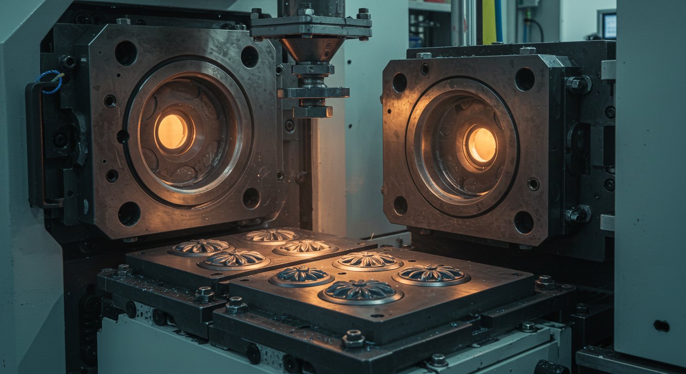 Литьё пластика для декоративных круглых элементов