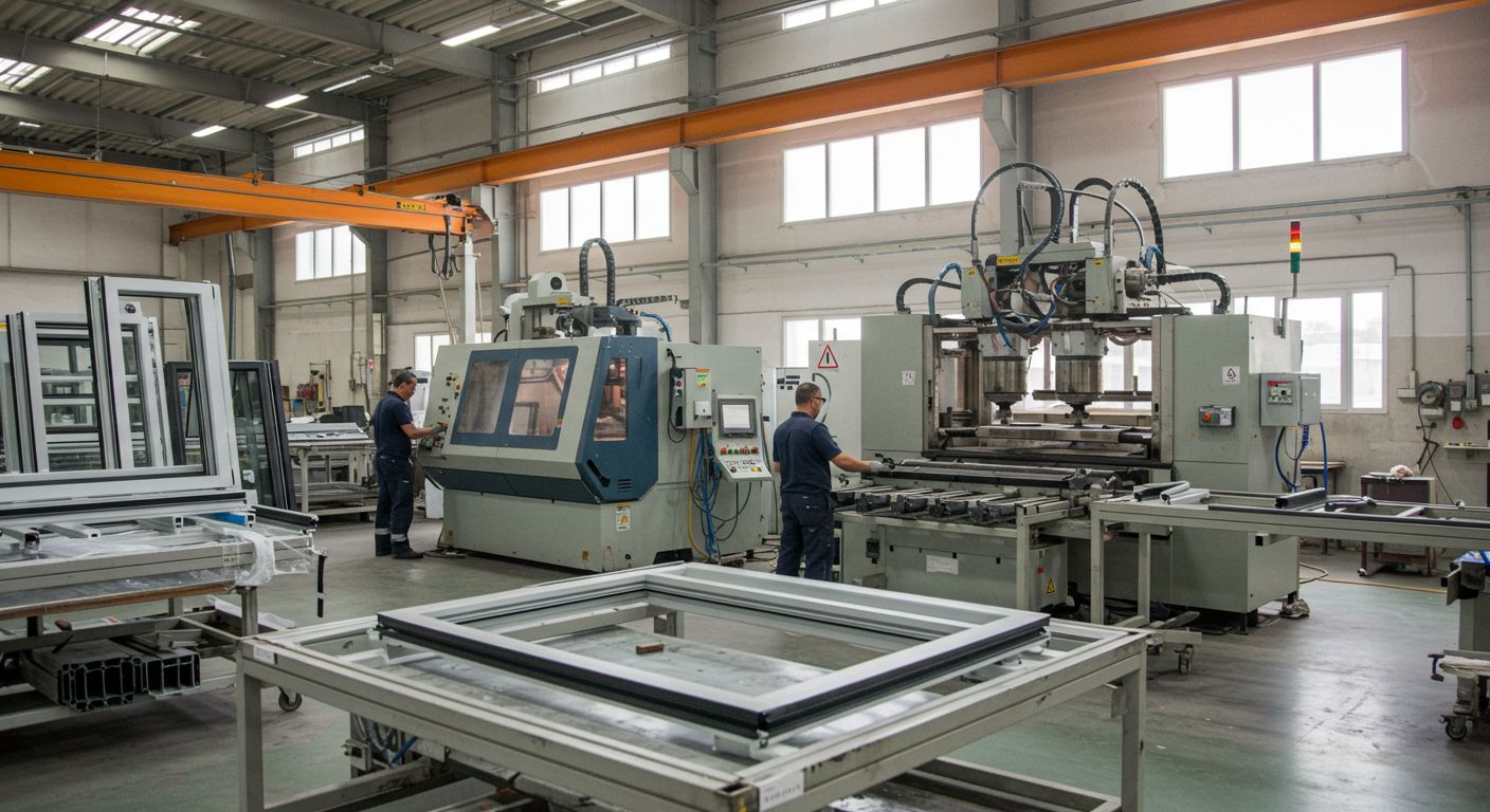 Изготовление пластиковых изделий для оконных и дверных конструкций