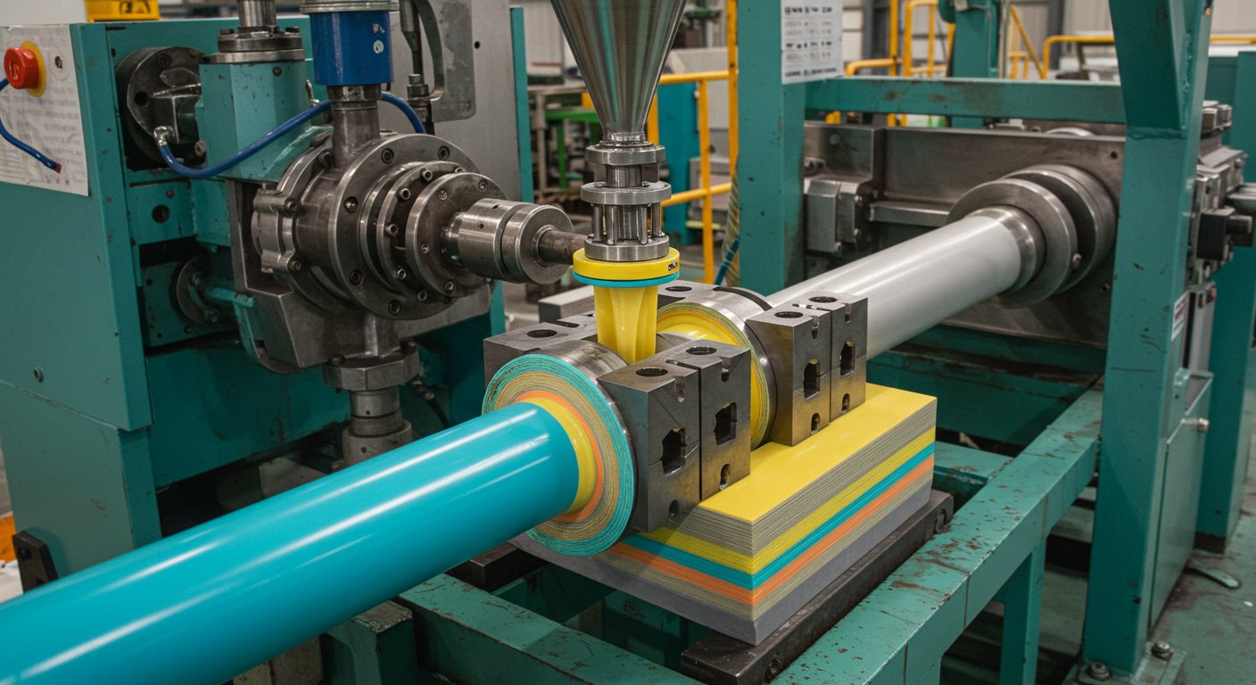 Экструзия многослойных материалов