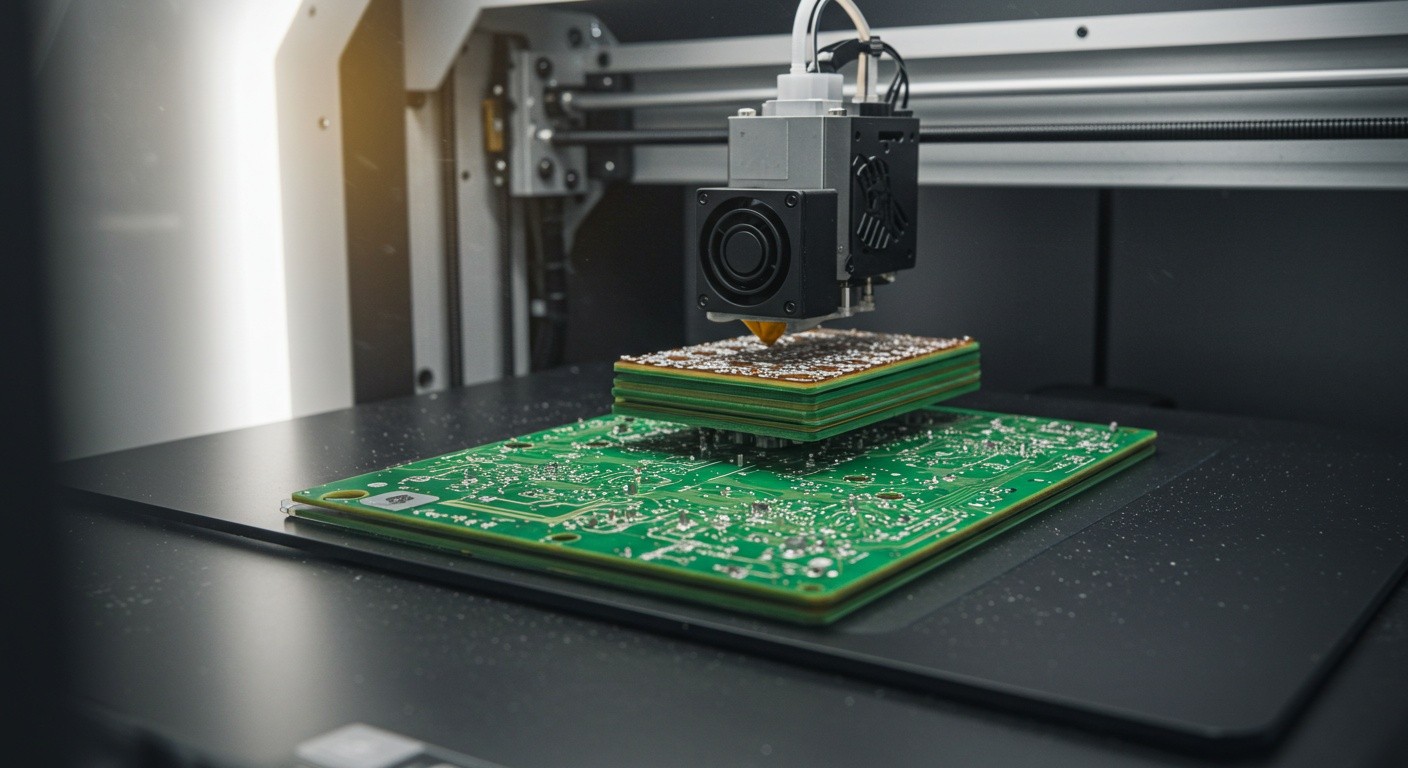 3D печать печатных плат