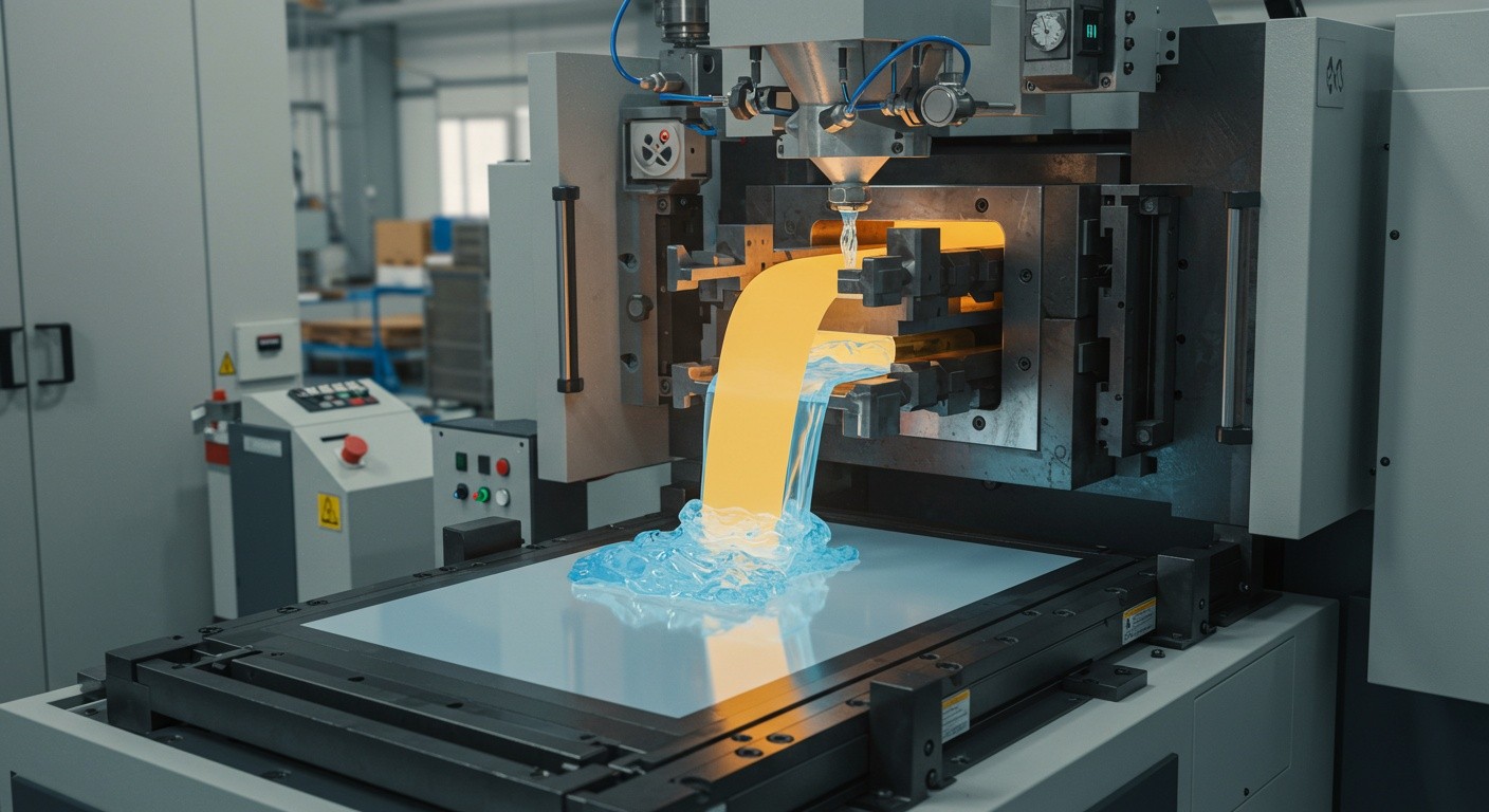 Литьё пластика для листов и экранов