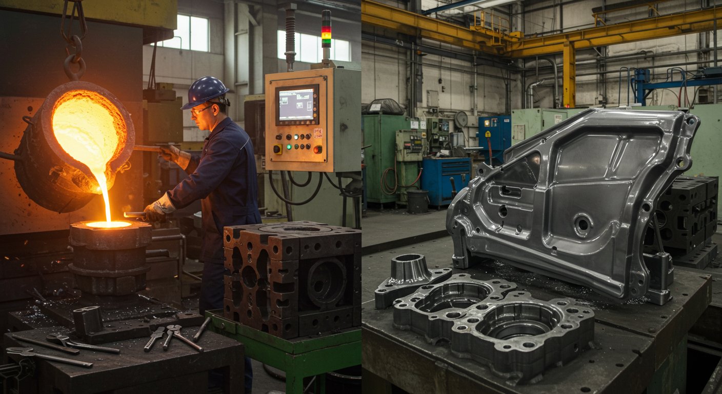 Литьё изделий и деталей для автомобильной отрасли из металла
