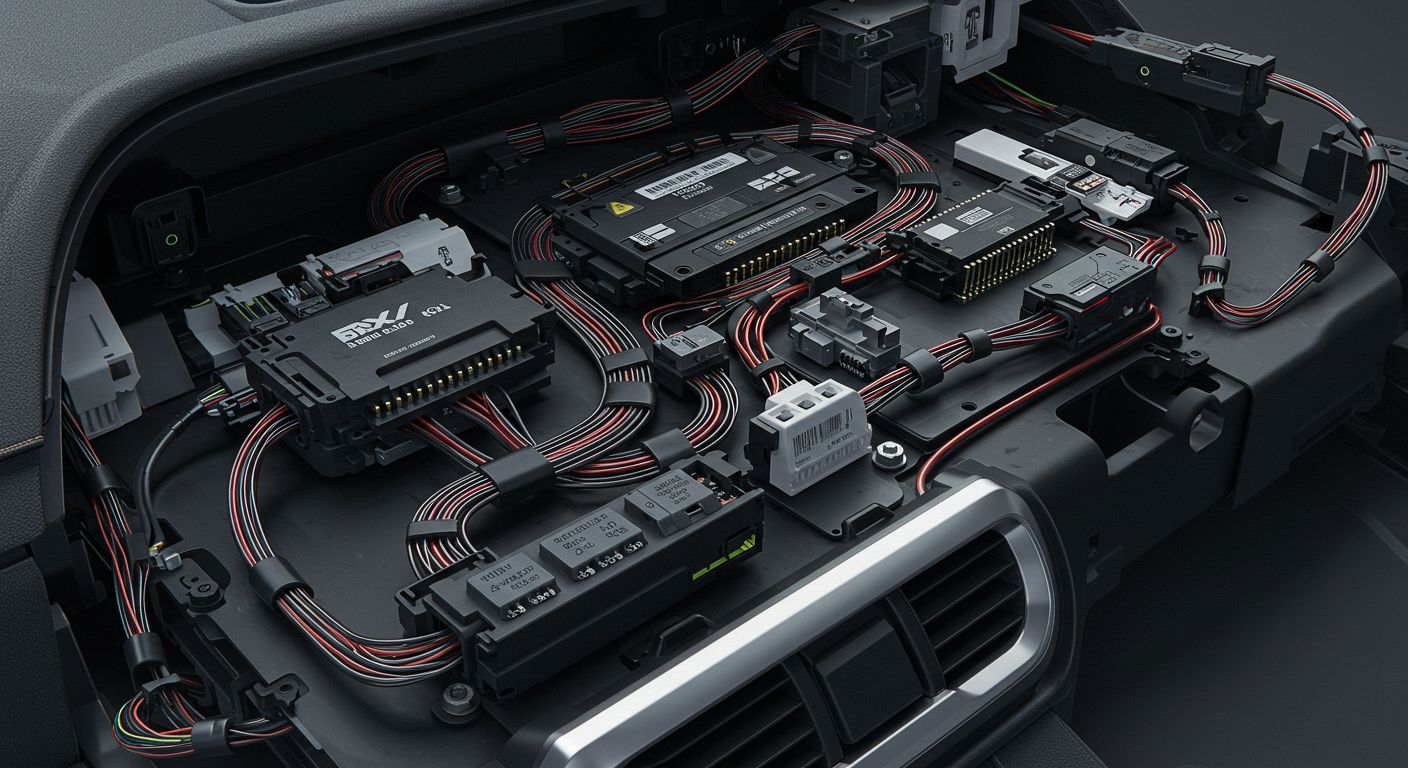 Проектирование деталей для электронных систем автомобилей