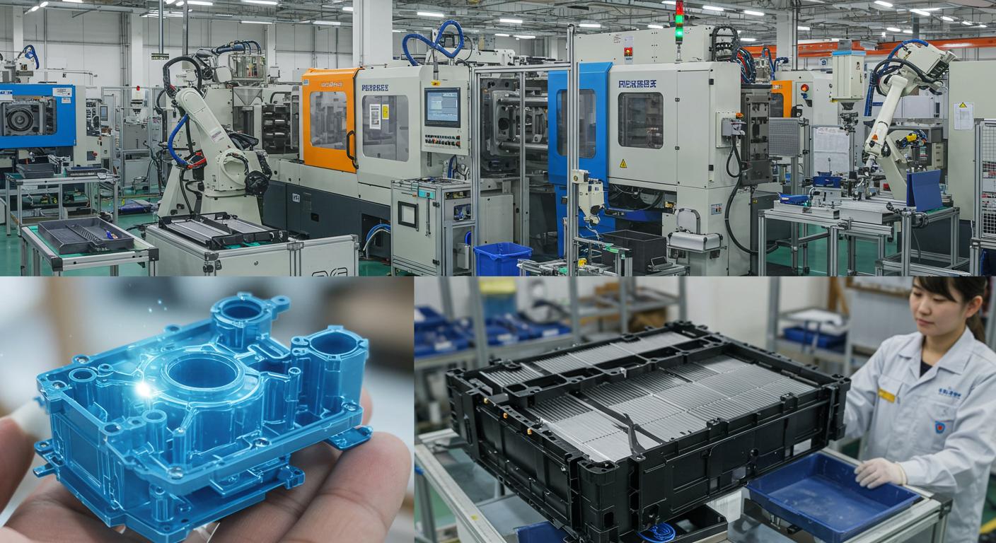 Изготовление пластиковых деталей для охлаждающих элементов Пластиковые детали для охлаждающих элементов
