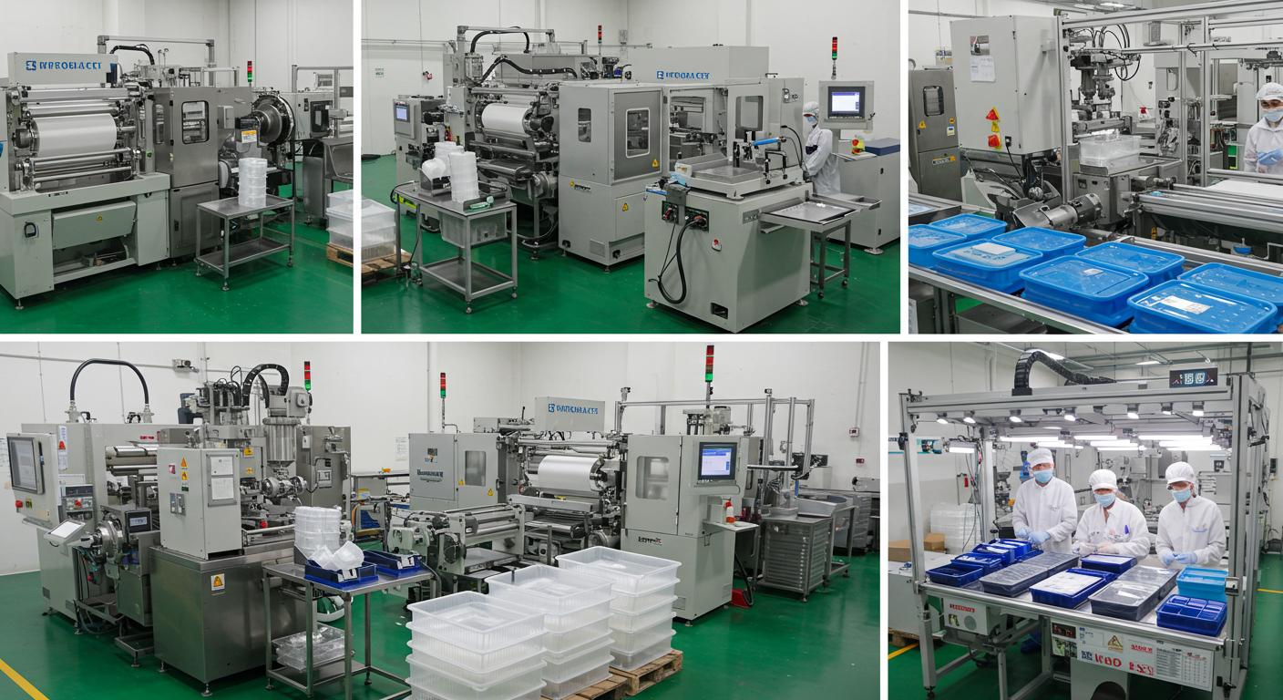 Производство пластиковых изделий для пищевой промышленности