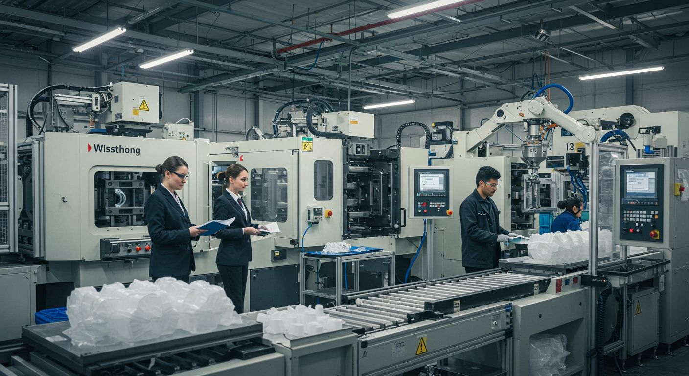 Автоматизированные линии для формования пластика