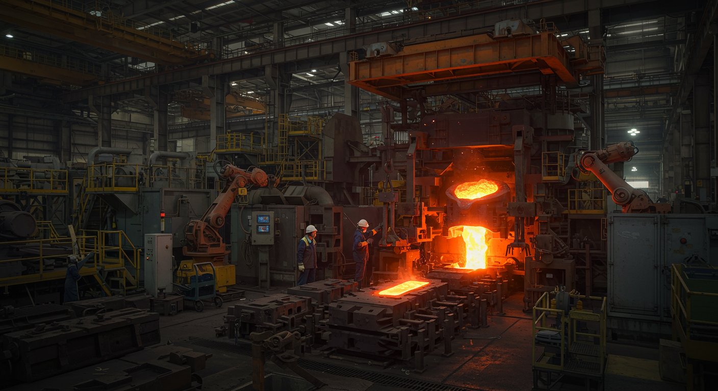 Литьё изделий и деталей для автомобильной отрасли крупных масштабов