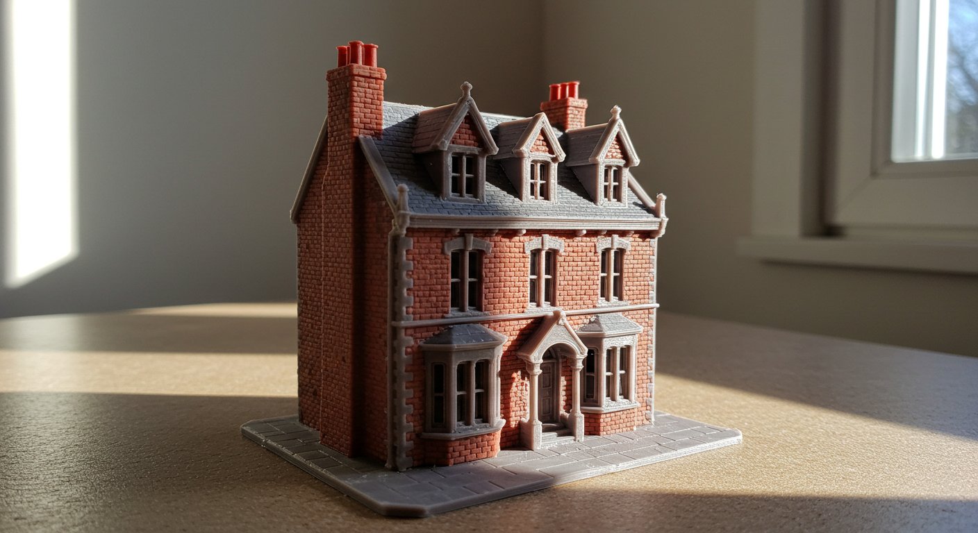 3D печать макетов зданий