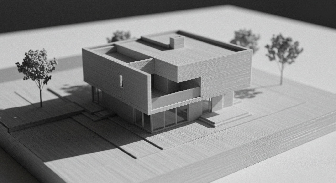 3D-печать макетов зданий